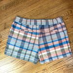 Caslon | Blue Nichole Plaid Stretch Multi Colored Shorts Size M Photo 4