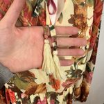 Flying Tomato Dress M Cream Fall Floral Long Sleeve Boho Wedding Guest Cottage Photo 8