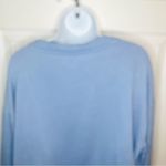 Lou & grey  Side Tie Elastic Waist Sweatshirt Periwinkle Hydrangea M Photo 5