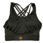 Treign | Black Strappy High Support Sports Bra with Removable Padding Size Small Photo 2