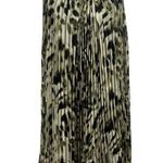 Vince Camuto  High Neck Sleeveless Halter Dress V Shaped Back Animal Print Sz M Photo 0