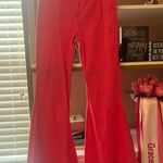 Vibrant Miu Vibrant Pink Flare Jeans Photo 0