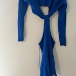 Edikted  Blue Cutout dress size small Photo 4