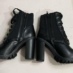 BCBGeneration BCBG Pilas Ankle Heel Booties in Black Size 6.5 Photo 7