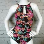 Into the Bleu Swimsuit and matching coverup size 10 NWT Brown Photo 0