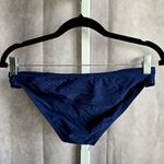 Hot Water How Water Navy Blue Bikini Bottom Swimwear Swimsuit Size Small Photo 1