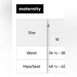 Old Navy NEW  Maternity Full Panel Boyfriend Jeans 10 Short 24” inseam $45 Photo 3