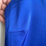 Shinestar 🆕 Satin Split Hem Cami Dress Royal Blue XS🆕 Photo 5