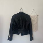 BLANK NYC  black faux leather moto jacket Photo 3