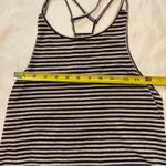 Calia by Carrie Underwood Women's M Spaghetti Strap Striped Tank Top Activewear Black Size M Photo 6