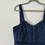 Foxiedox Blue Maisie Lace Velvet Trim MIDI Dress NWT 14 Photo 4