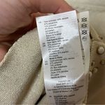 Sandro Paris Embellished Faux Pearls Scalloped Hem Sleeveless Cream Size 38 Photo 7