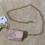Women’s Gold Chain Belt with Small Purse M NWT Gold Size M Photo 0