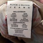 Alice + Olivia  Jeans Olive Good High Waist Skinny Size 27 Photo 9