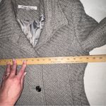 Kenneth Cole  Textured Gray Pea Coat Photo 8