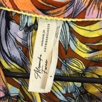 Anthropologie Alexandra Farmer Long Sleeve printed Pajama Top Shirt Sleep small Yellow Photo 4