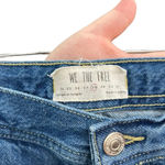 Free People ‎ Maggie Straight Jeans Sequoia Blue Denim Size 28 Photo 11
