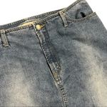 Faded Glory Vintage  Denim Skirt | High Rise | Y2K Midi | Size 14 Photo 3