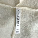 Fabletics Ivory Cream Crop Hoodie in XXS Photo 4