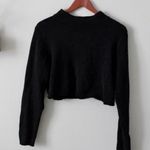 Wild Fable Black Cropped Tutrleneck Sweater Photo 0