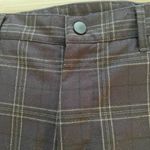 ZARA  Blue Plaid Skinny Trousers sz S Photo 8