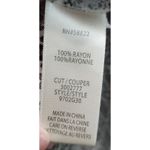 Max Studio  Sleeveless Button Down Blouse Women's Medium Geometric‎ Print Photo 3