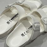 Birkenstock  Arizona EVA White Waterproof Sandals EU Size 38 US 7.5 Float Boating Photo 3