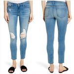 frame denim Womens FRAME Le Skinny De Jeanne Distressed Crop Jeans size 26 Photo 1