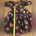 Amanda Uprichard  Theodora puff Tulle Dress Bordeaux XS ruffle floral mini dress Photo 7