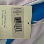 Mara Hoffman Zoa Striped Sage Multicolor Bikini Bottoms Small Photo 4