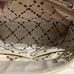 Kate Spade  Patent Leather Purse Shoulder Bag Striped Neutral Photo 12