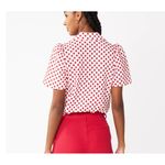 Draper James  RSVP XXL Floral Embroidered‎ Bodysuit Short Sleeve Photo 6