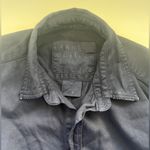 Frank & Eileen $278 Barry Black Famous Denim Small Button Down Comfy Beach Photo 4