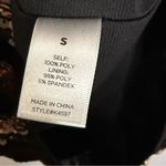 SUNSET + SPRING Sequin Stripe Velvet Long Sleeve‎ Cocktail Mini Dress Size Small Gold Photo 9