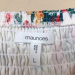 Maurice's  Women’s Floral Print Smocked Ruffle Tank Sleeve Midi Maxi Dress Photo 7