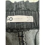 SO  *High Rise *Mom Shorts *charcoal* distressed, Sz 15/32 NWT Photo 2
