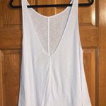 Free People White Low Back Tank Top Photo 1
