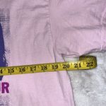 Olivia Rae Olivia Rodrigo Women's Sour Grid Relaxed Boyfriend Fit Tee T-Shirt in Pink Sz XL Photo 1