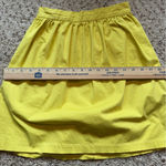Alice + Olivia - Yellow A-Line Skirt Sz 0 Photo 8