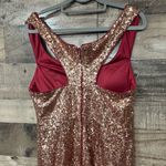 Ever Pretty Women Sparkling Gradual Champagne Gold Sequin dress size 10 Photo 6