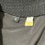 Anthropologie  4.Collective Size 8 Black Cap Sleeve Textured Knit Sheath Dress Photo 4