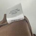 Brochu Walker Size P (XS/S) 100% Silk Brown Cuffed Mini Shorts Photo 9