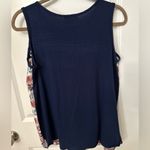 Carol Rose ☘️☘️☘️ blue floral shirt xl☘️☘️☘️ Photo 2