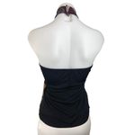 Vintage African Renaissance Multicolor Beaded Embroidered Halter High Neck Top M Size M Photo 1