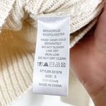 Milk & Honey Beige Ruffle Sweater Women's Size Small NWT Crew Neck NEW Photo 4