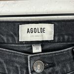AGOLDE Nico High Rise Slim Button Fly Jeans in Virtue Size 28 Photo 3