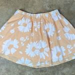 American Eagle  Outfitters Peach Floral Skater Skirt NWT
Size: Small Photo 2