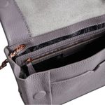 Ted Baker Parson leather crossbody bag in grey gray with rose gold hardware Photo 1