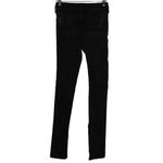 Abercrombie & Fitch Womens Black Denim Dark Wash Cotton Skinny Jeans Size 25 / 0 Photo 1