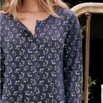 The Great ππ The Henley Romper ~ Navy Apron Floral Size 0 XS NWT Photo 2